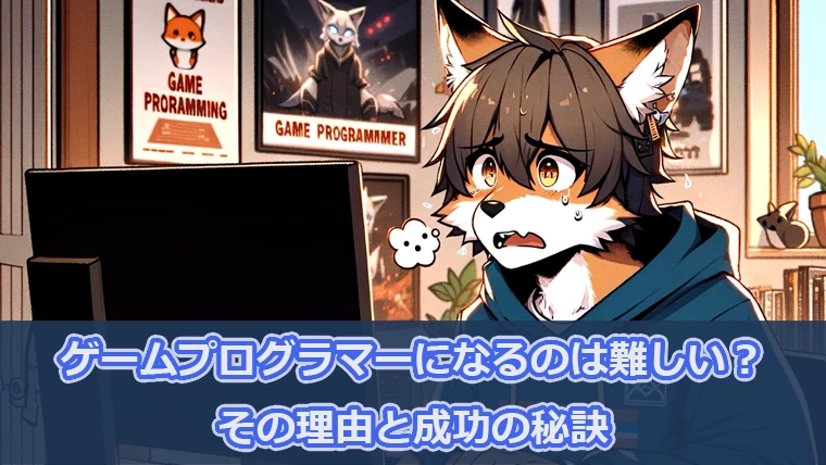ゲームプログラマーになるのは難しい？その理由と成功の秘訣