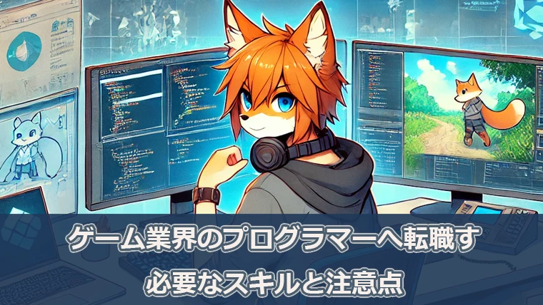 ゲーム業界のプログラマーに転職するために必要なスキル