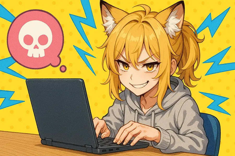 SNSに不満を書き込む