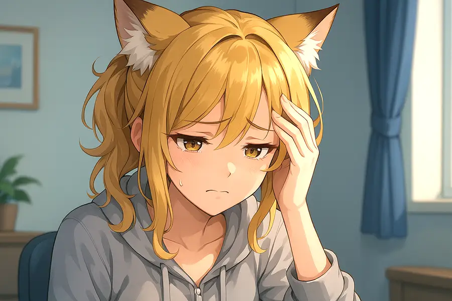 不安を感じる